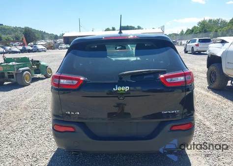 2015 Jeep Cherokee Sport from USA, damaged, VIN 1C4PJMAB7FW594126